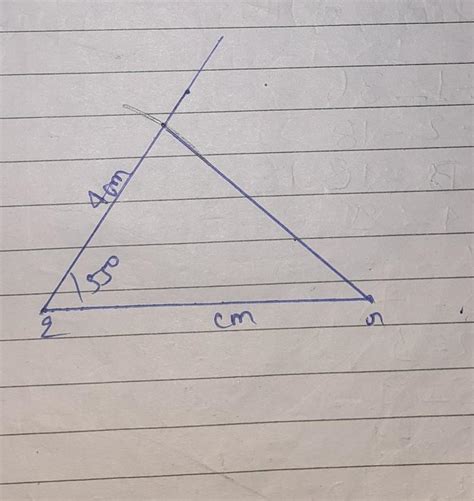 Construct A Triangle Pqr In Which Pq Is Equal To 4 5 Cm Qr Is Equal To