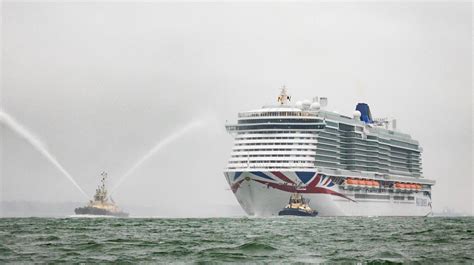 Pando Cruises New Ship Arvia Arrives In Southampton Cruisetotravel