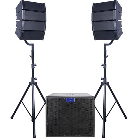 American Audio MRAY18 SYSTEM MINI LINE ARRAY SYSTEM MRAY18