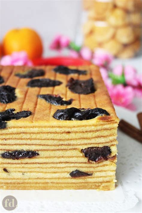 Indonesian Prune Layer Cake Prune Lapis Cake Recipe Layer Cake