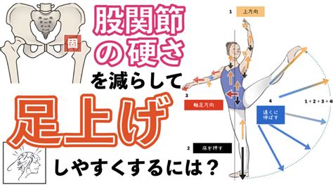 股関節の硬さを減らして足上げしやすくするには？まずやりたい2つのポイント バレエダンサーさんの治療院