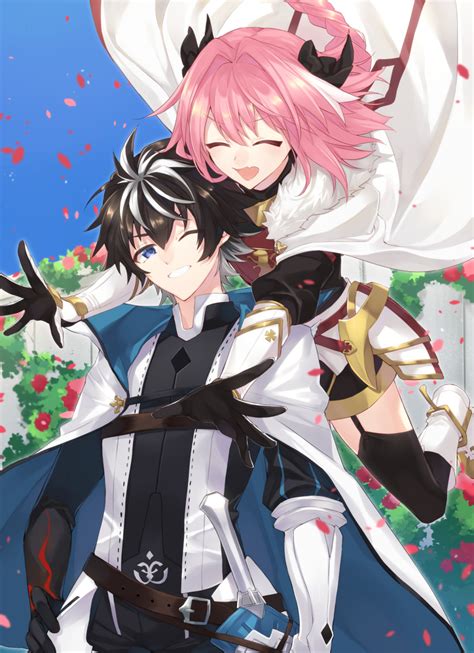 Safebooru 2boys Androgynous Armor Astolfo Fate Braid Cape Charlemagne Fate Citron 82 Fate