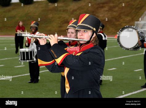 Flute marching band hi-res stock photography and images - Alamy