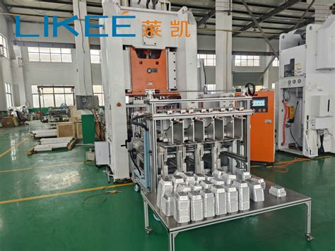 Fully Automatic Multiple Cavities Aluminum Foil Container Machine