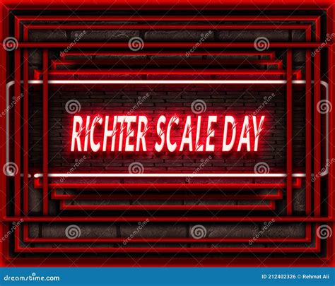 The Richter Scale Chart. Clipart Image Vector Illustration ...