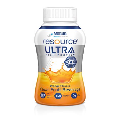 Resource Ultra Clear Fruit Beverage Nestl Health Science