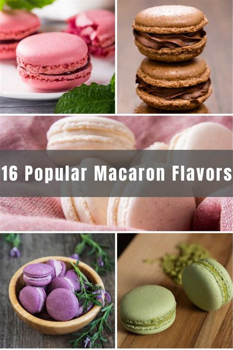 16 Popular Macaron Flavors (Best French Macaron and Filling Recipes) - IzzyCooking