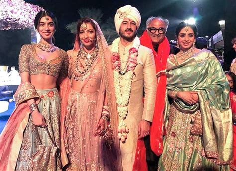 PIX: Sridevi looks gorgeous at Mohit Marwah's wedding! - Rediff.com Movies