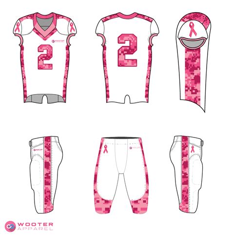 Breast Cancer Awareness Uniforms And Jerseys Wooter Apparel