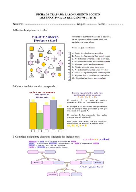 PDF Ficha de trabajo Razonamiento lógico DOKUMEN TIPS