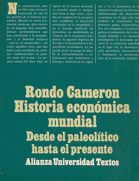 Historia economica mundial Ediciones Técnicas Paraguayas