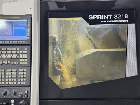 TORNO AUTOMÁTICO CNC DE CABEÇOTE MÓVEL DMG MORI GILDEMEISTER SPRINT