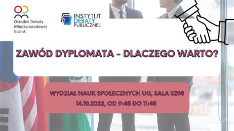 Relacja z debaty Zawód dyplomata czy warto Regionalny Ośrodek