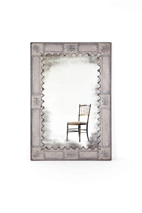 Painted Spanish Mirror | Pointers Antiques
