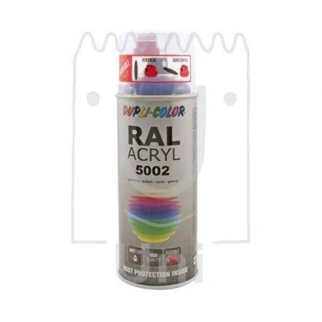 RAL 5010 Akryl spraymaling lak ensian blå 400 ml