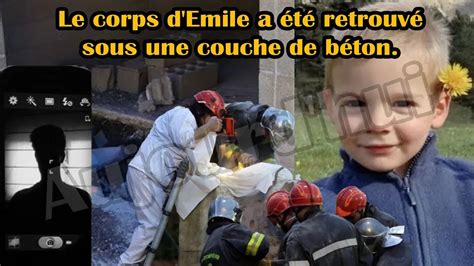 15h Le corps d Emile a été coulé dans le béton Le propriétaire de la