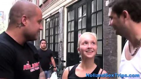 Blonde Euro Hooker Sucks