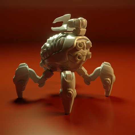 3d Printable Arachnotron Doom Eternal Toy Collectible By Ilya