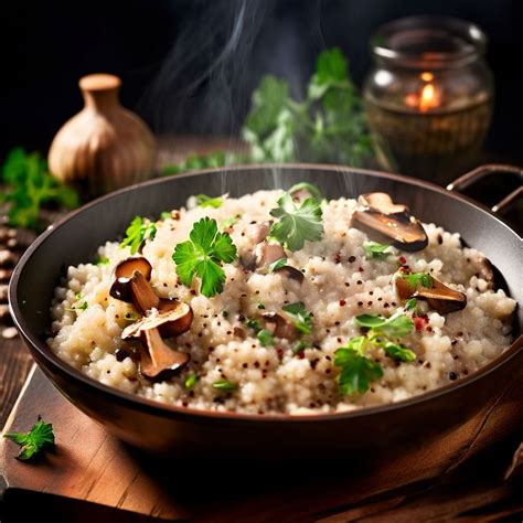 Aprenda A Fazer Um Delicioso Risoto De Quinoa Cogumelos Uma Vers O