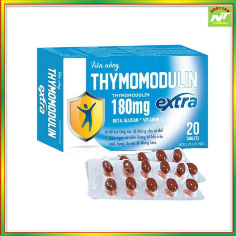 Viên Uống Thymomodulin 180mg Extra Tăng Cường Hệ Miễn Dịch Sức Đề