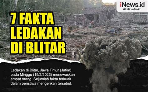 Infografis Fakta Ledakan Di Blitar