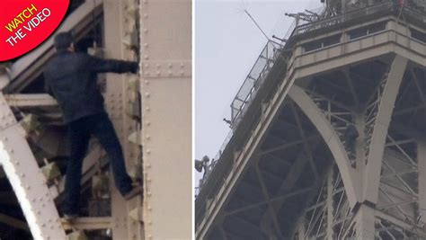 Eiffel Tower Closed After Man CLIMBS Up 1 000ft Monument World News