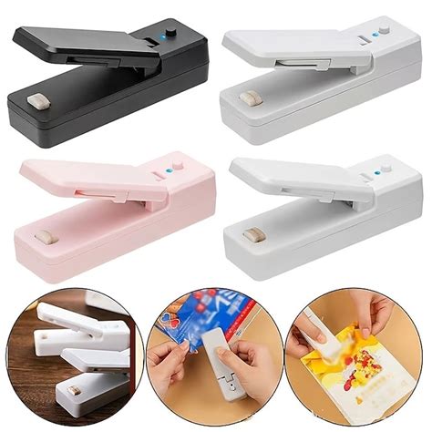 Pc Mini Bag Sealer Usb Rechargeable Portable Sealing Machine