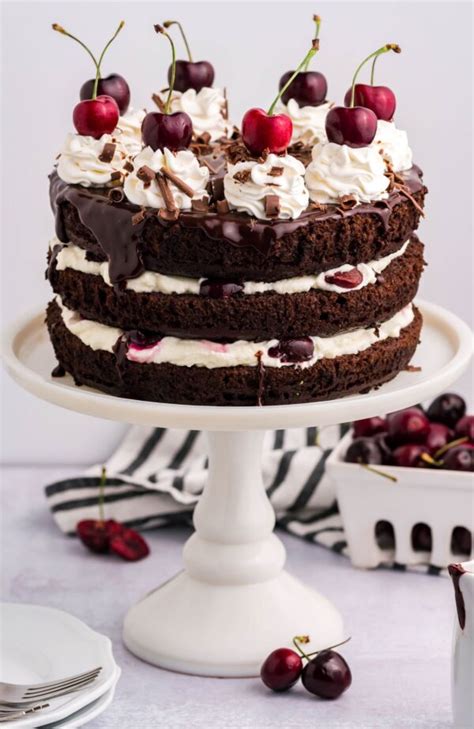 Easy German Black Forest Cake Homemade