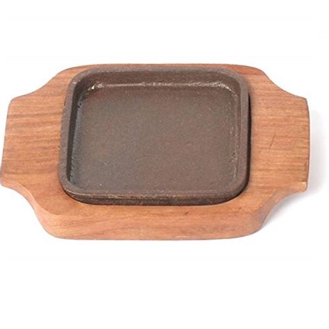 Wooden Sizzler X Inch Inner Plate Size At Rs Piece Veg