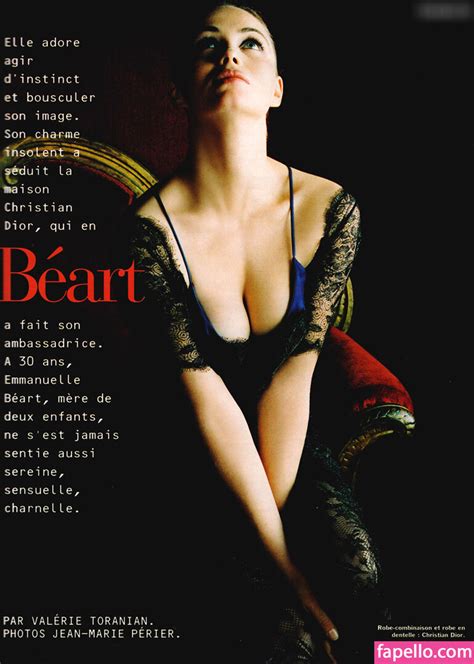 Emmanuelle Béart emmanuellebeart Nude Leaked Photo 12 Fapello