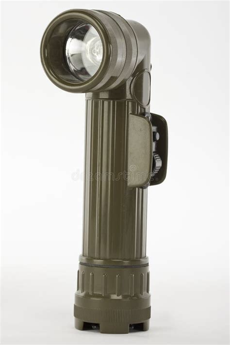 Military Flashlight stock image. Image of dark, lite, light - 9732837