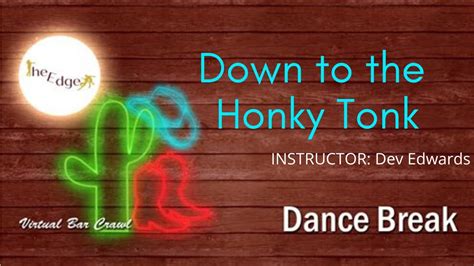 Down To The Honky Tonk LINE DANCE Demo YouTube