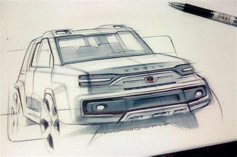 Shane Paul Sumampouw Car Design Sketch Industrial Design Sketch