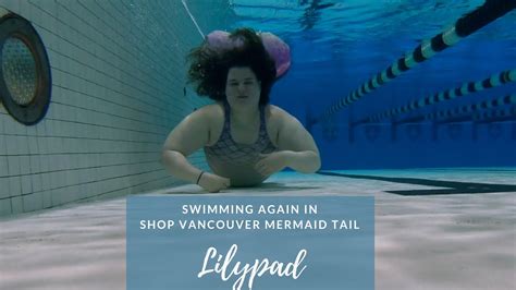 Mermaid Swimming In Her Shop Vancouver Mermaid Costom Tail Youtube