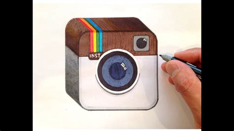 Instagram Logo Drawing at PaintingValley.com | Explore collection of ...