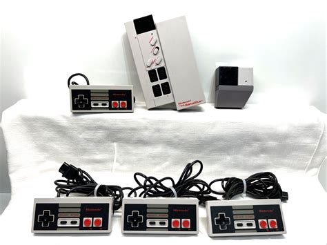 Nintendo Nes Satellite 4 Player Remote Controller Adapter With 4