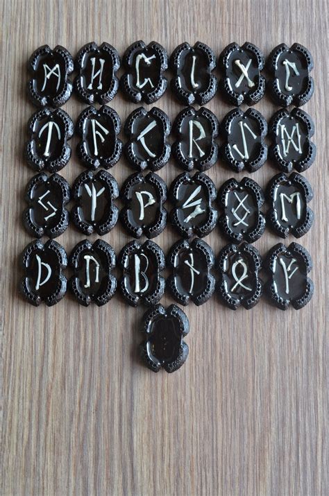 Bone Rune Set Viking Runes Set Of Top Quality