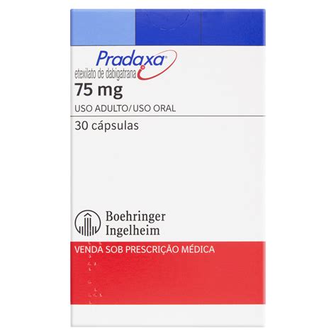 Pradaxa 75mg Boehringer 30 Comprimidos