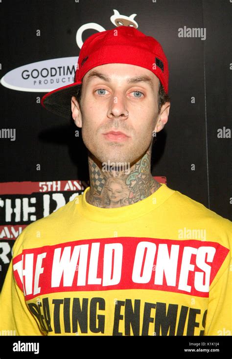 Travis Barker Attending 5th Annual Roots Jam Key Club Hollywoodca