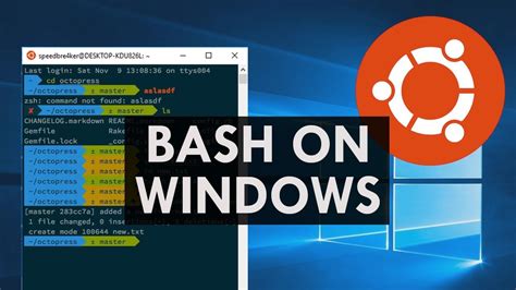 How To Get Bash Shell In Windows Youtube