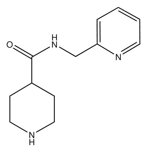 N Pyridin 2 Ylmethyl Piperidine 4 Carboxamide DiscoveryCPR 884497 59 0