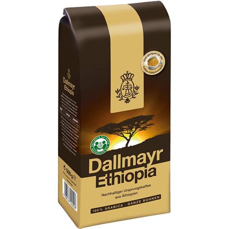 Amazon.com : Dallmayr Ethiopia Whole Bean Coffee 17.6oz/500g : Grocery ...