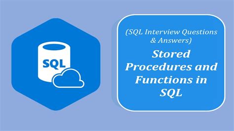 Sql Interview Questions And Answers Explain The Difference Between