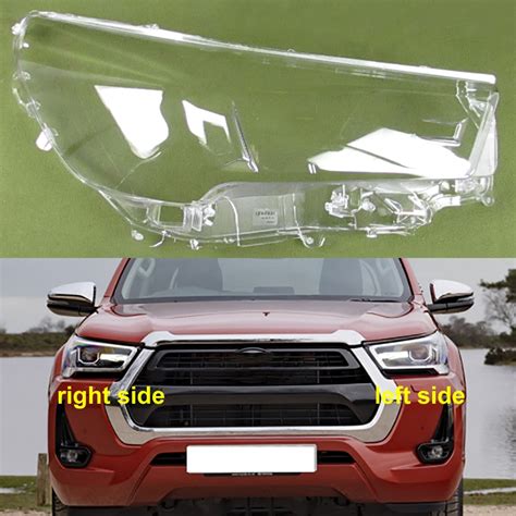 Para Toyota Hilux Abajur Farol Escudo Lampmask Farol