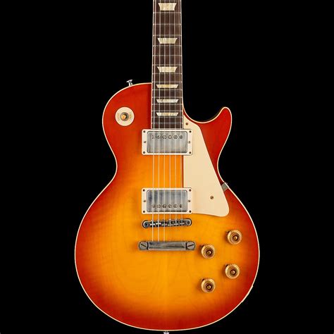 Gibson Custom Historic 58 Les Paul Standard Vos Electric Guitar Washed