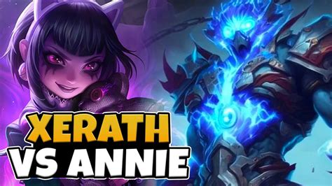 Rank 1 Xeraths Climb Back To Challenger Vs Annie Youtube