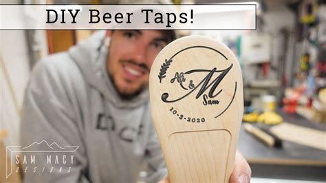 How To Make Your Own Beer Tap Handles Youtube