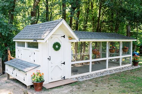 Chicken Coop Building Plans Easy Walk In Coop And Run Secure Backyard