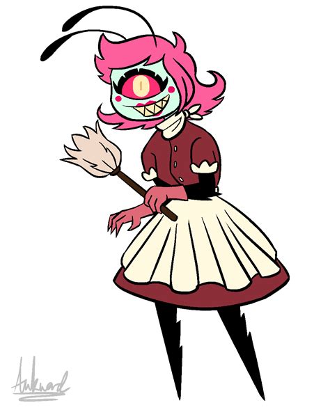 Hazbin Hotel Nifty Re Redesign For Fun By Indoorscat On Deviantart