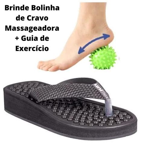 Chinelo Para Fascite Plantar - Sandalia Ortopedica Chinelo Massageador Para Esporão E Fascite Plantar ...